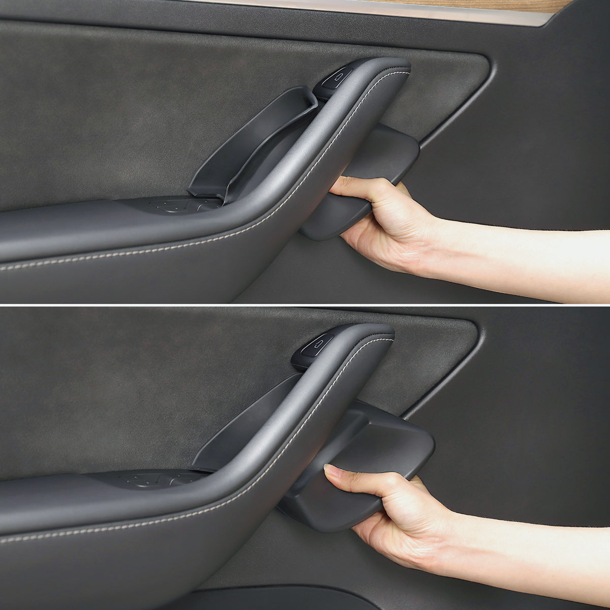 TaddonSilicone Door Handle Storage Box for Tesla Model 3 & Y