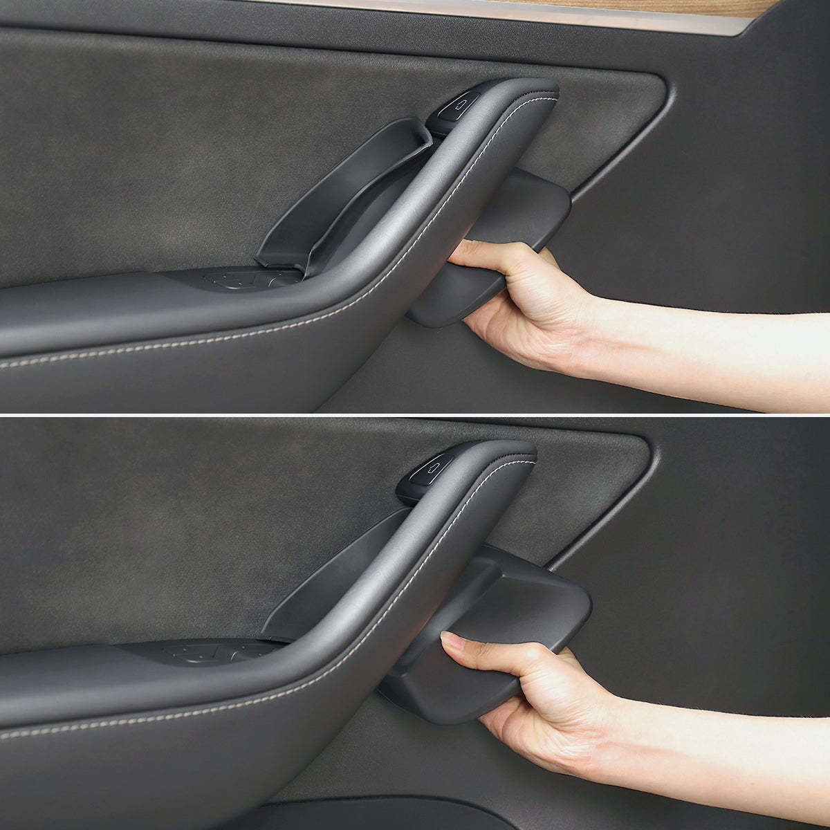 TaddonSilicone Door Handle Storage Box for Tesla Model 3 & Y
