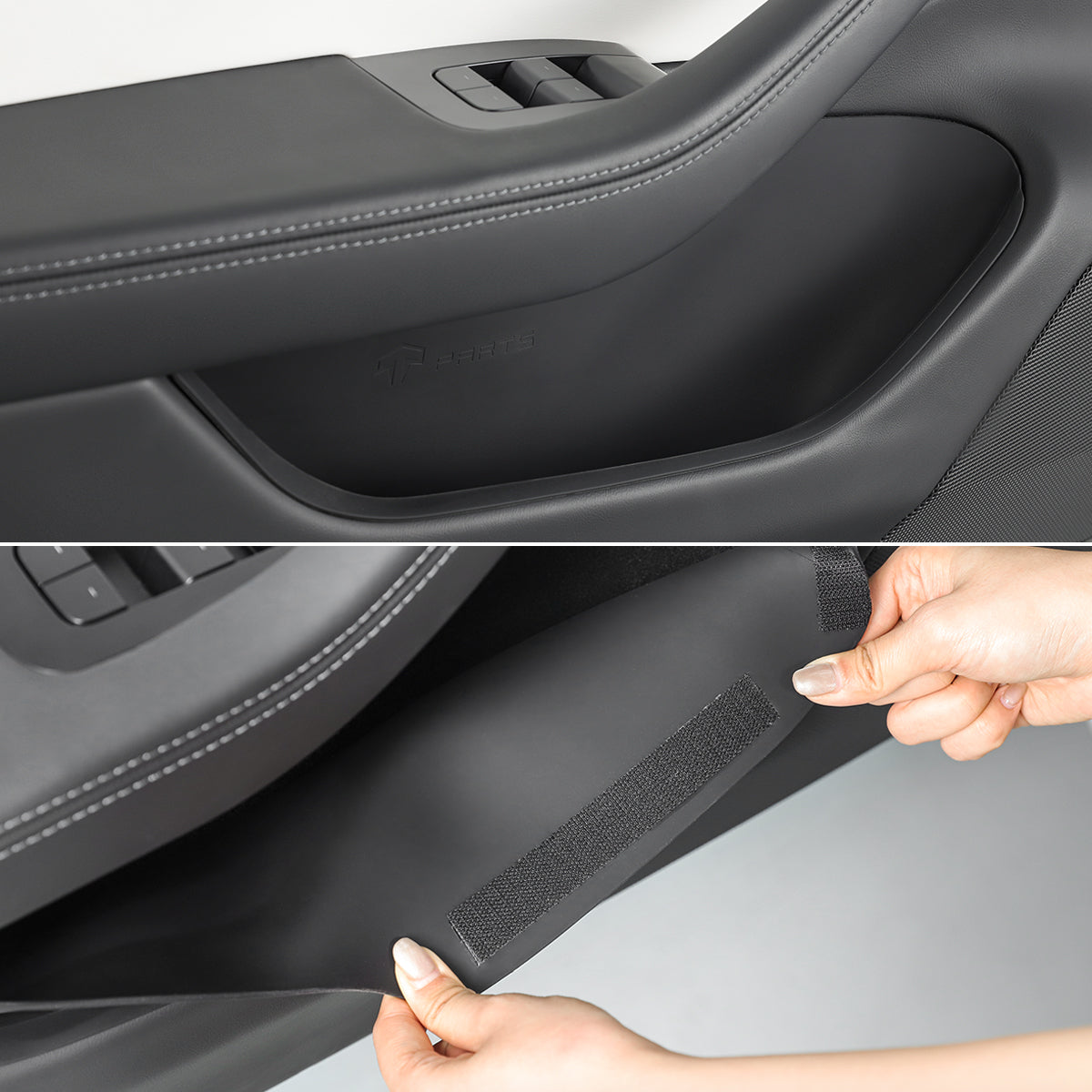 TaddonSilicone Door Side Storage Compartment Set for Model 3 Highland (2024)