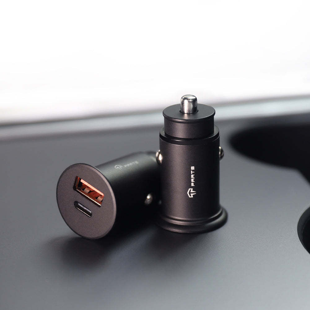 TaddonMini USB Port Fast Charging Power Adapter for Tesla