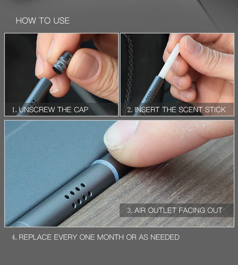 TaddonInvisible Vent Air Freshener for Tesla Model 3 & Y