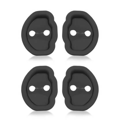 TaddonSilicone Door Latch Lock Protector Soundproof (4Pcs) for Tesla Model 3/Y