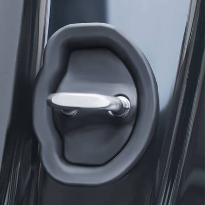 TaddonSilicone Door Latch Lock Protector Soundproof (4Pcs) for Tesla Model 3/Y