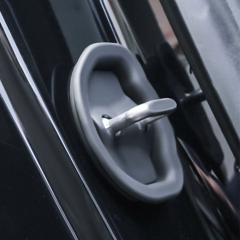 TaddonSilicone Door Latch Lock Protector Soundproof (4Pcs) for Tesla Model 3/Y
