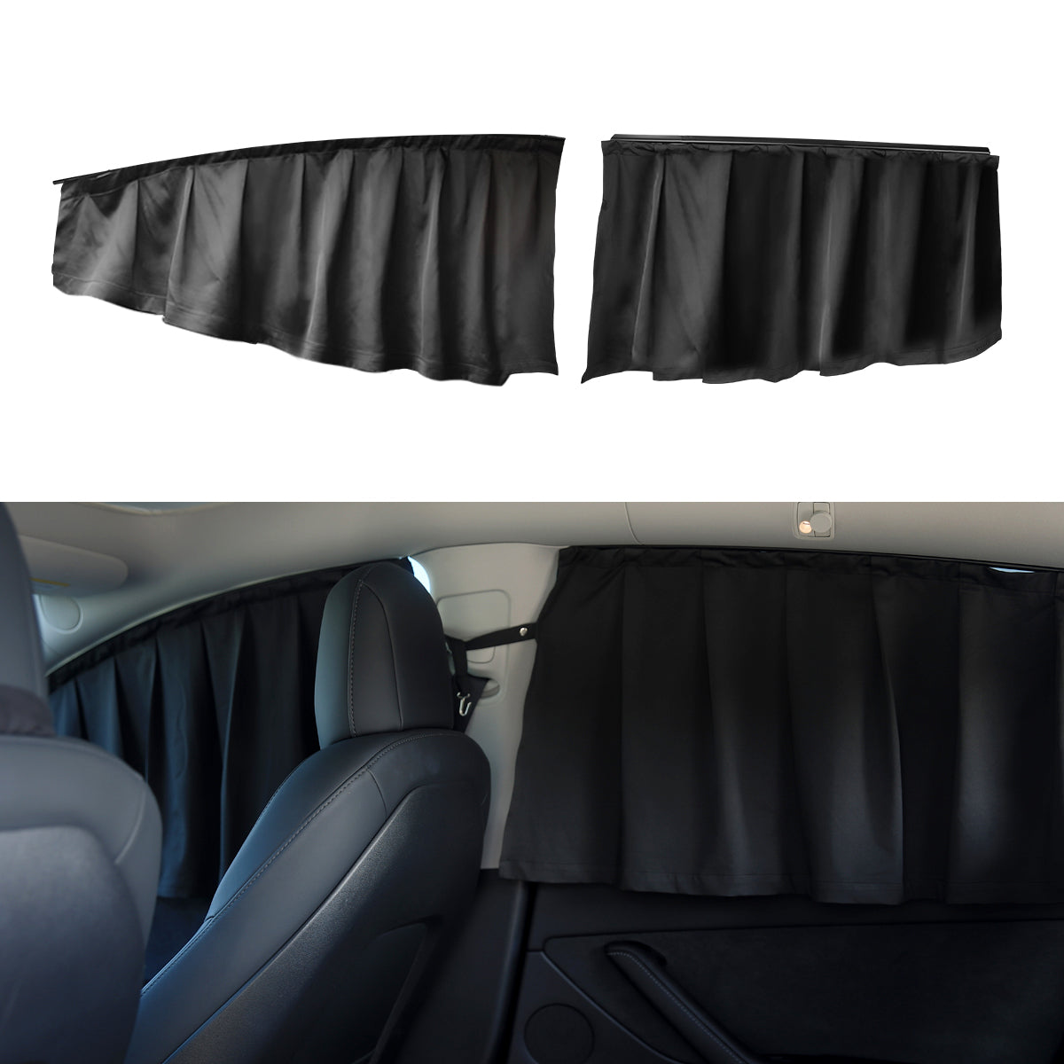 TaddonSide Window Sunshade Curtain for Tesla Model 3 & Model Y