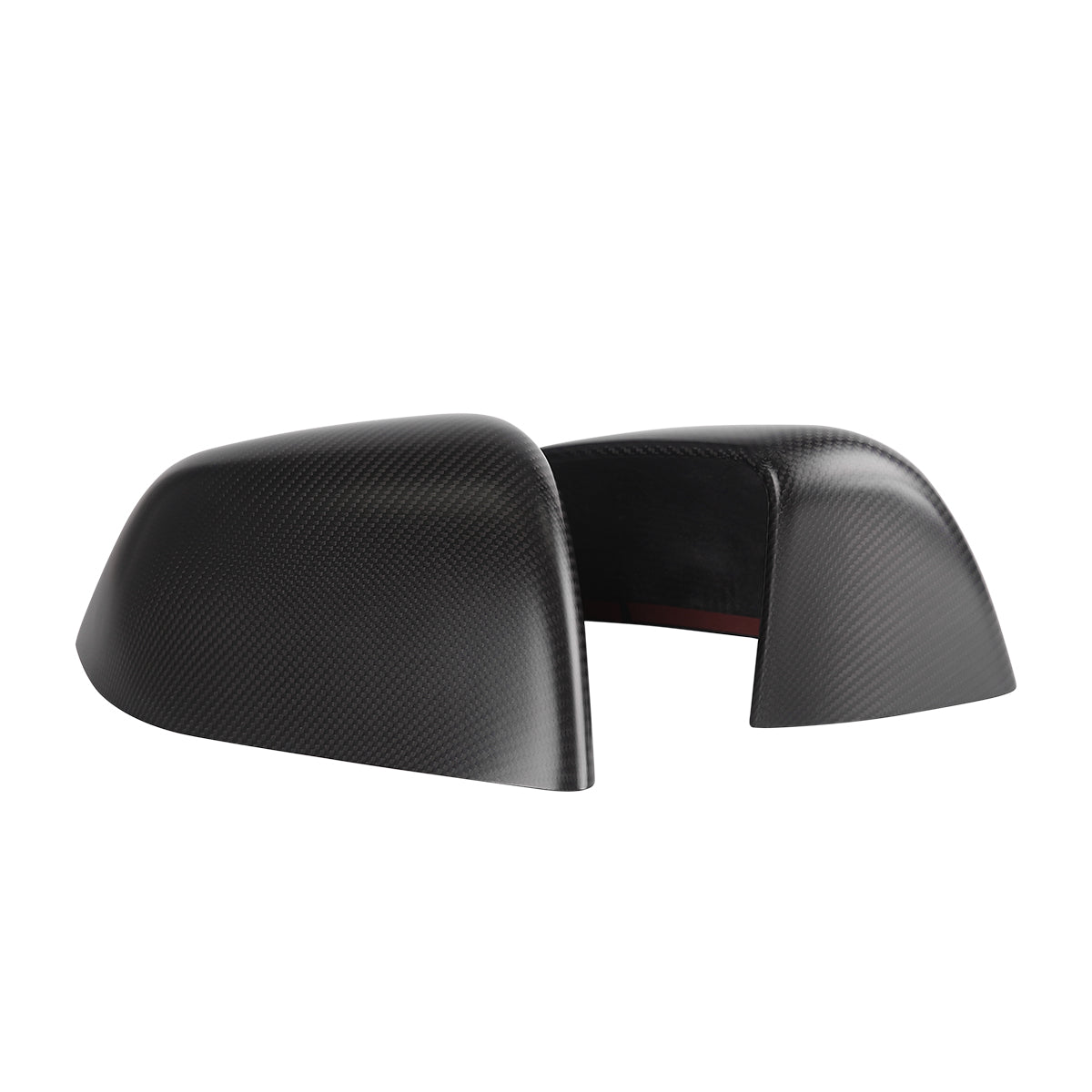 TaddonReal Carbon Fiber Side View Mirror Covers for Model 3 & Y