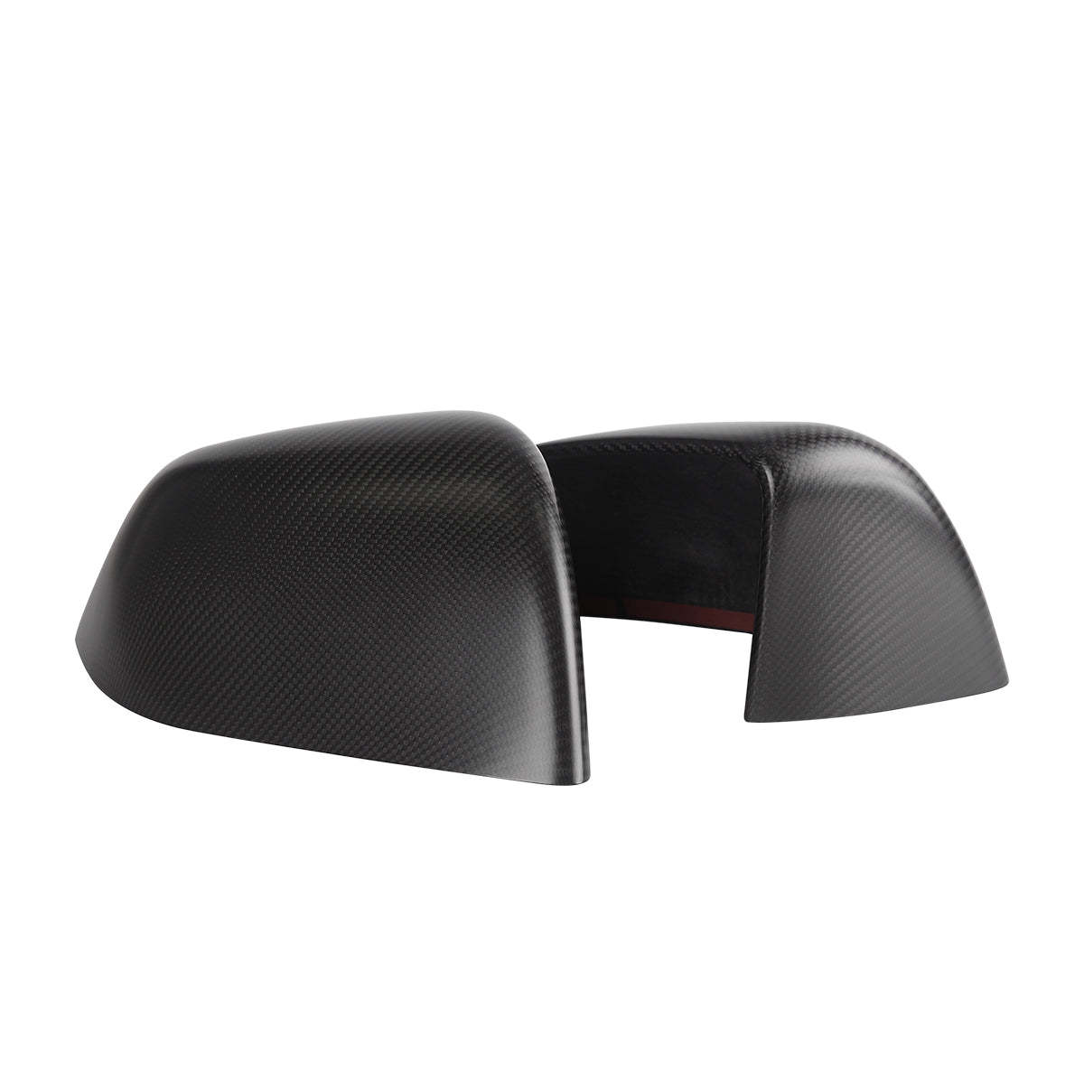 TaddonReal Carbon Fiber Side View Mirror Covers for Model 3 & Y