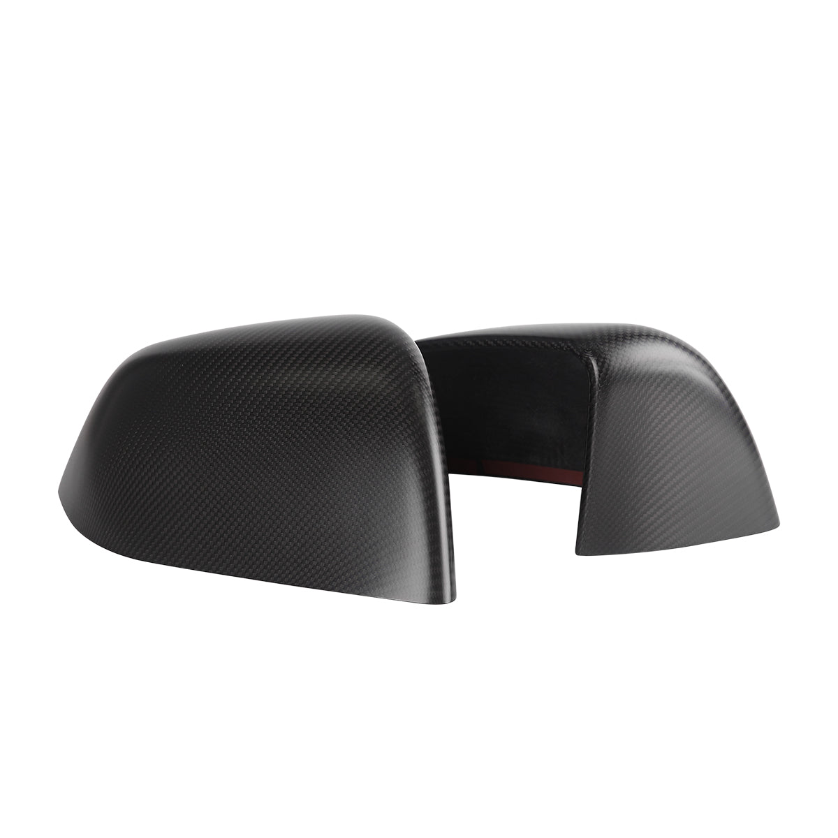 TaddonReal Carbon Fiber Side View Mirror Covers for Model 3 & Y