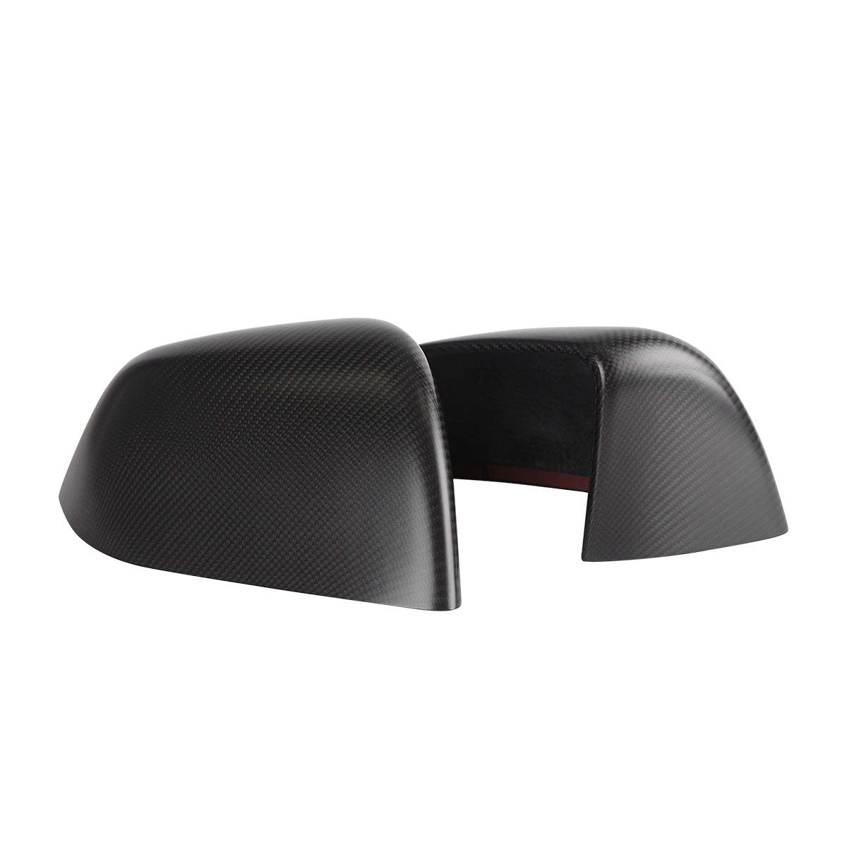 TaddonReal Carbon Fiber Side View Mirror Covers for Model 3 & Y