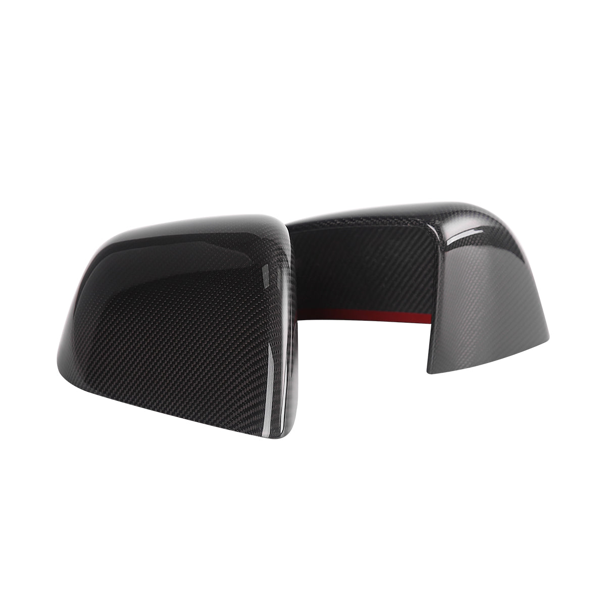 TaddonReal Carbon Fiber Side View Mirror Covers for Model 3 & Y