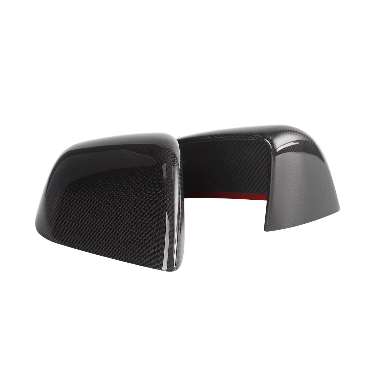 TaddonReal Carbon Fiber Side View Mirror Covers for Model 3 & Y
