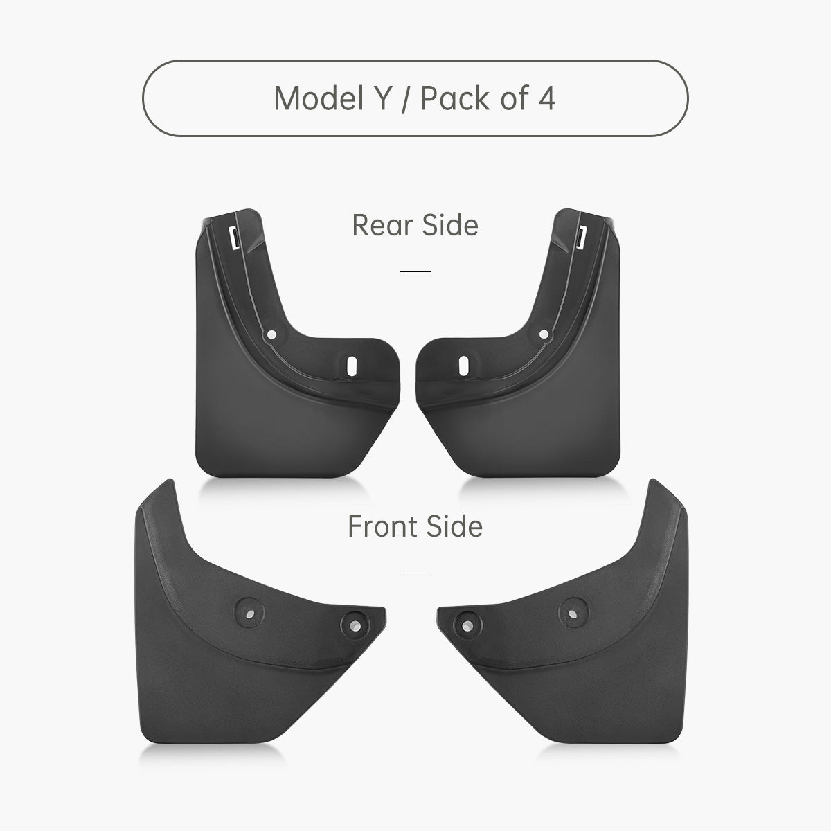TaddonMud Flaps Splash Guards for Model Y