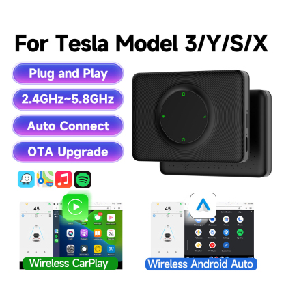 TaddonT2C Wireless Apple Carplay/ Android Auto Adapter for Tesla