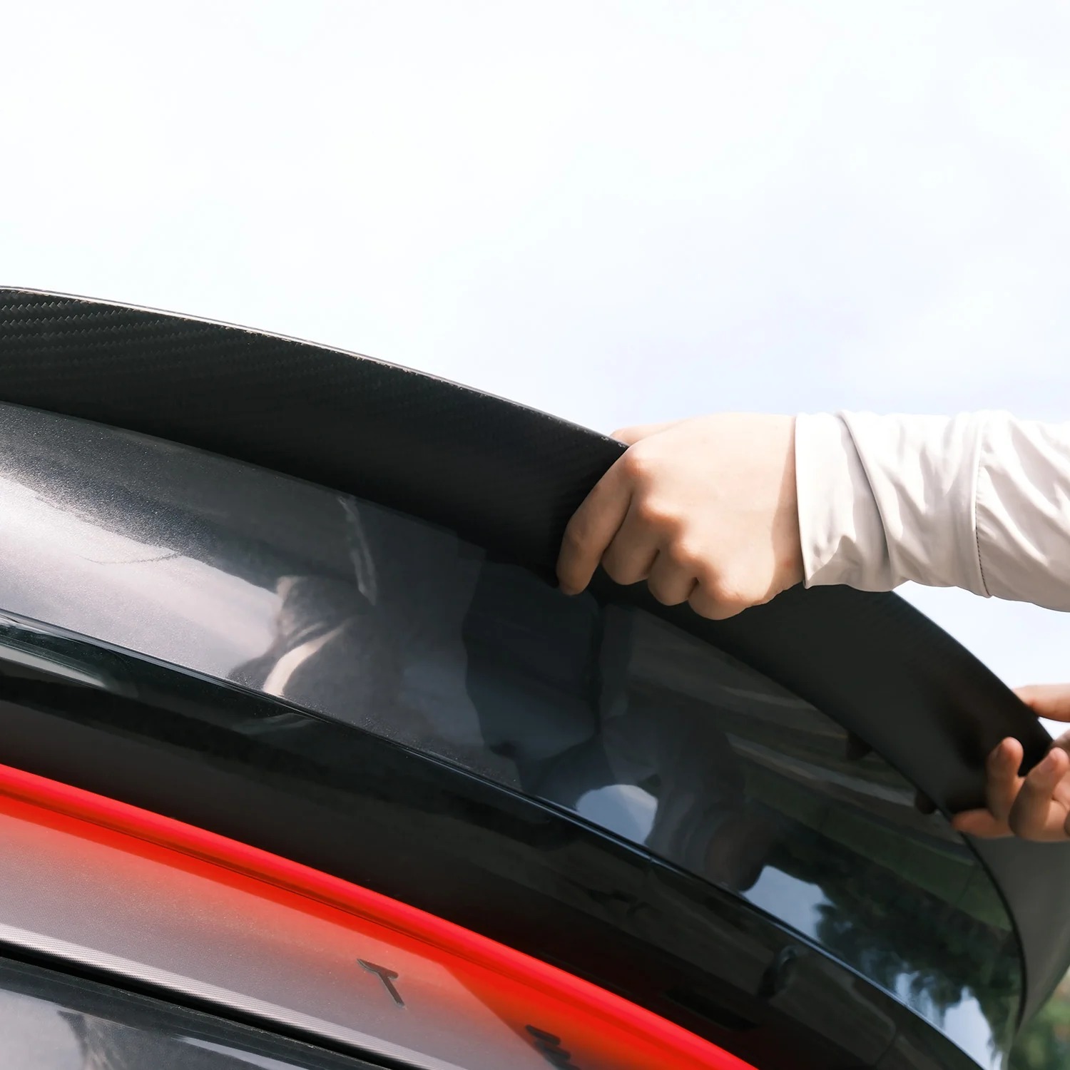 Real Carbon Fiber Performance Spoiler for Model Y