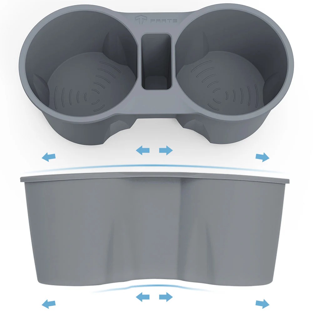 Silicone Console Cup Holder for Tesla Model 3 & Model Y