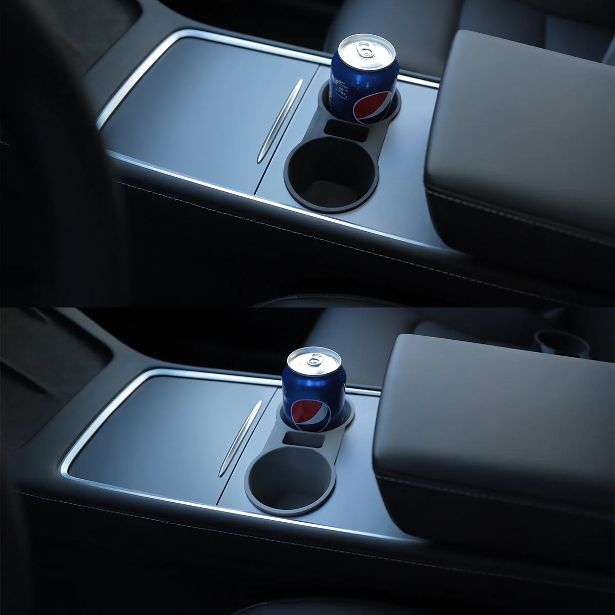 Silicone Console Cup Holder for Tesla Model 3 & Model Y