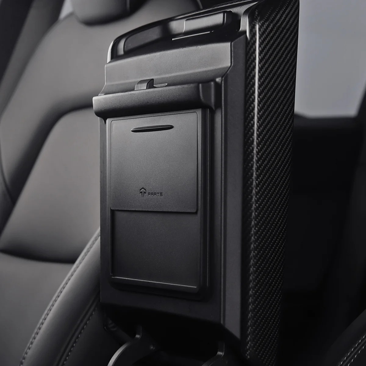 Magnetic Armrest Hidden Storage Compartment for Model 3/Y