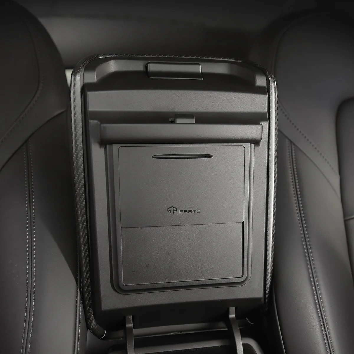 Magnetic Armrest Hidden Storage Compartment for Model 3/Y