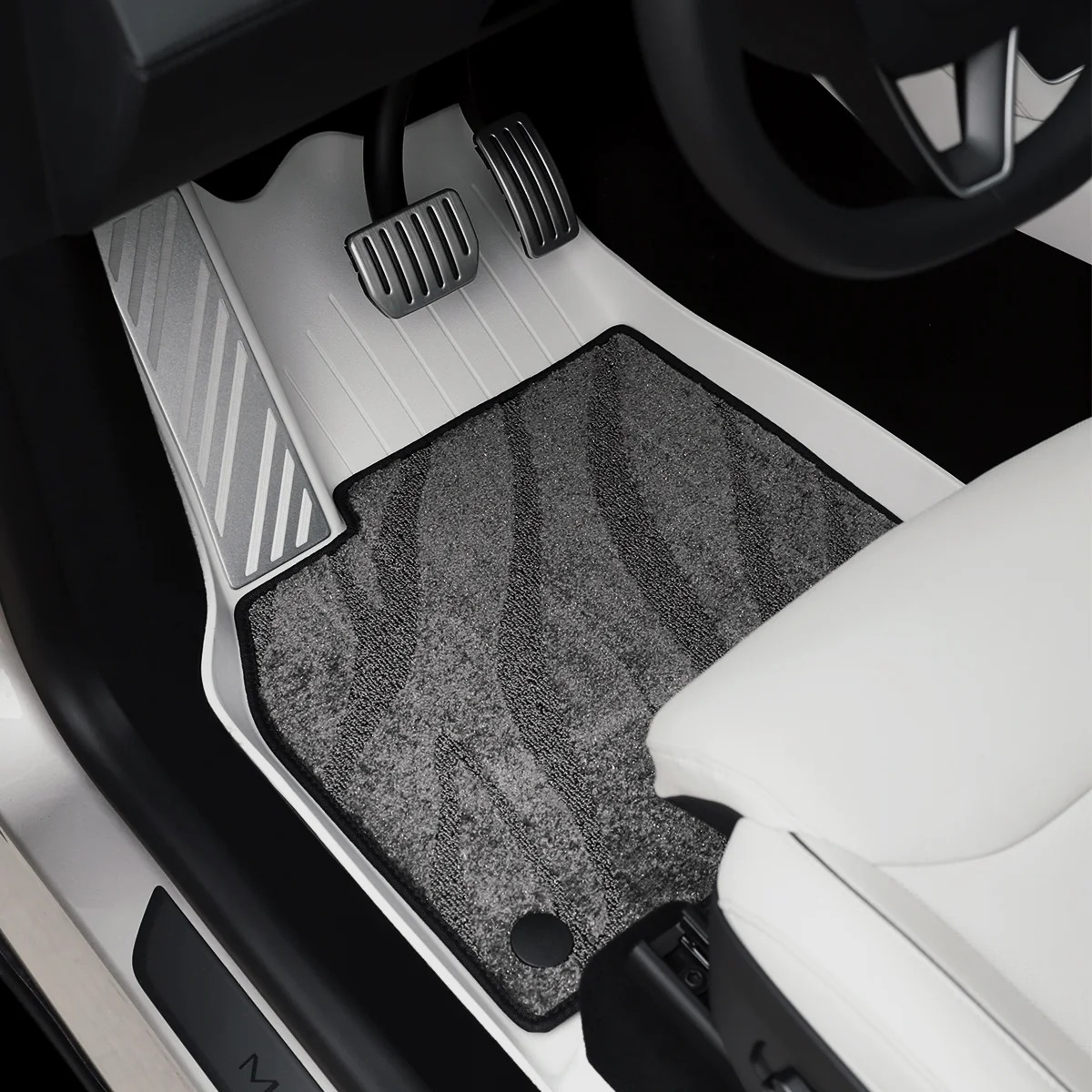 Galaxy Series Dual-Layer All-Weather Floor Liners for Model Y L