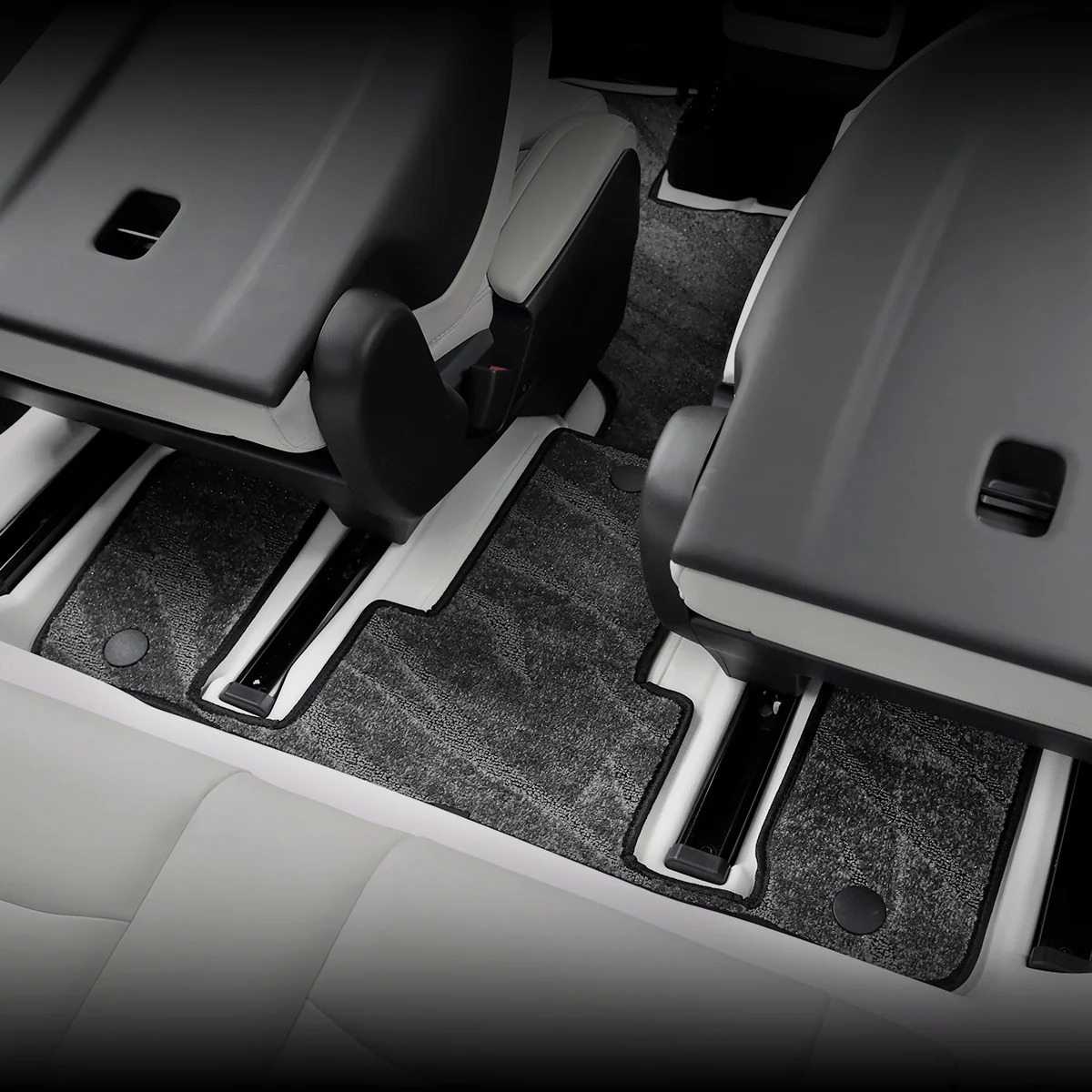 Galaxy Series Dual-Layer All-Weather Floor Liners for Model Y L