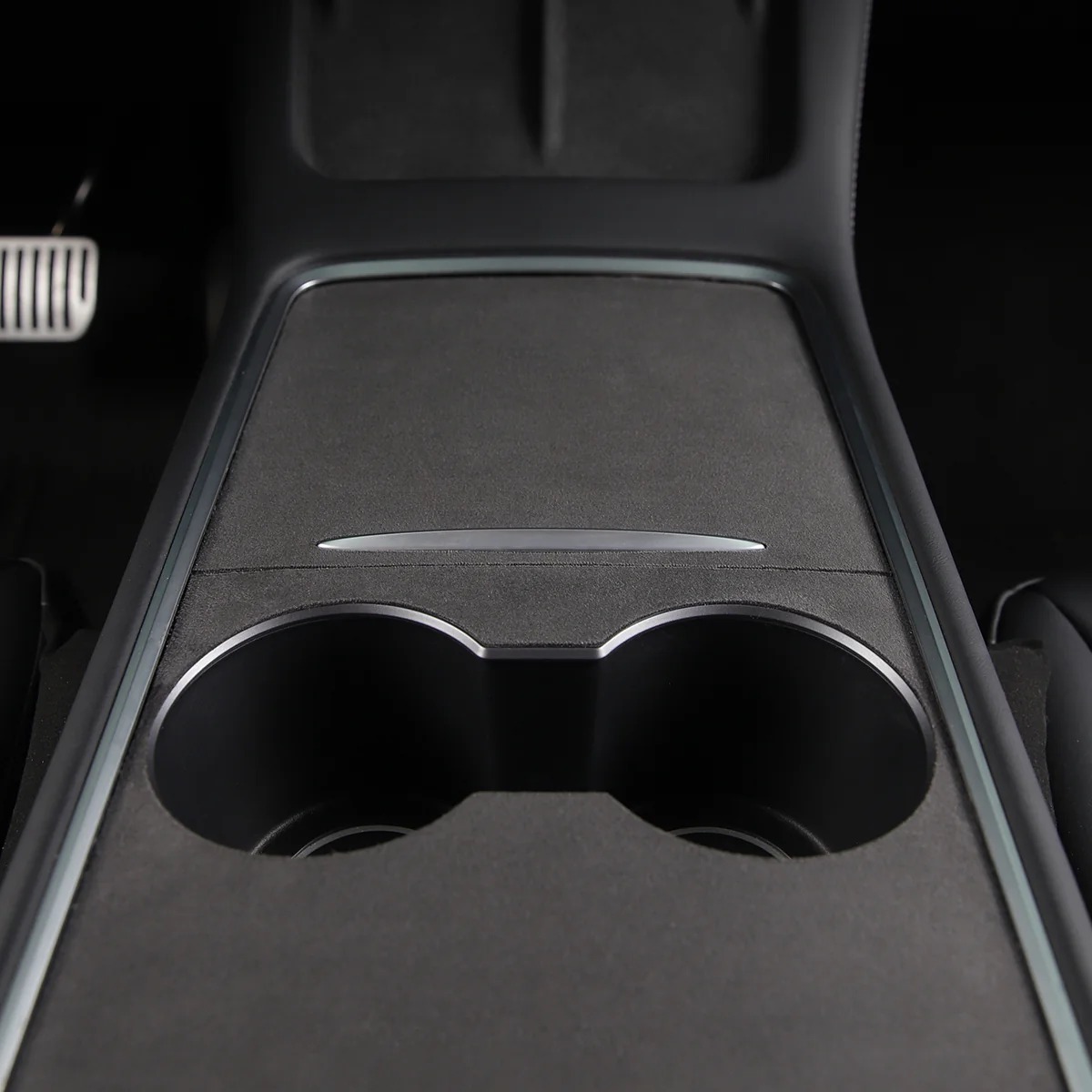 Suede Console Cover for Model 3/Y