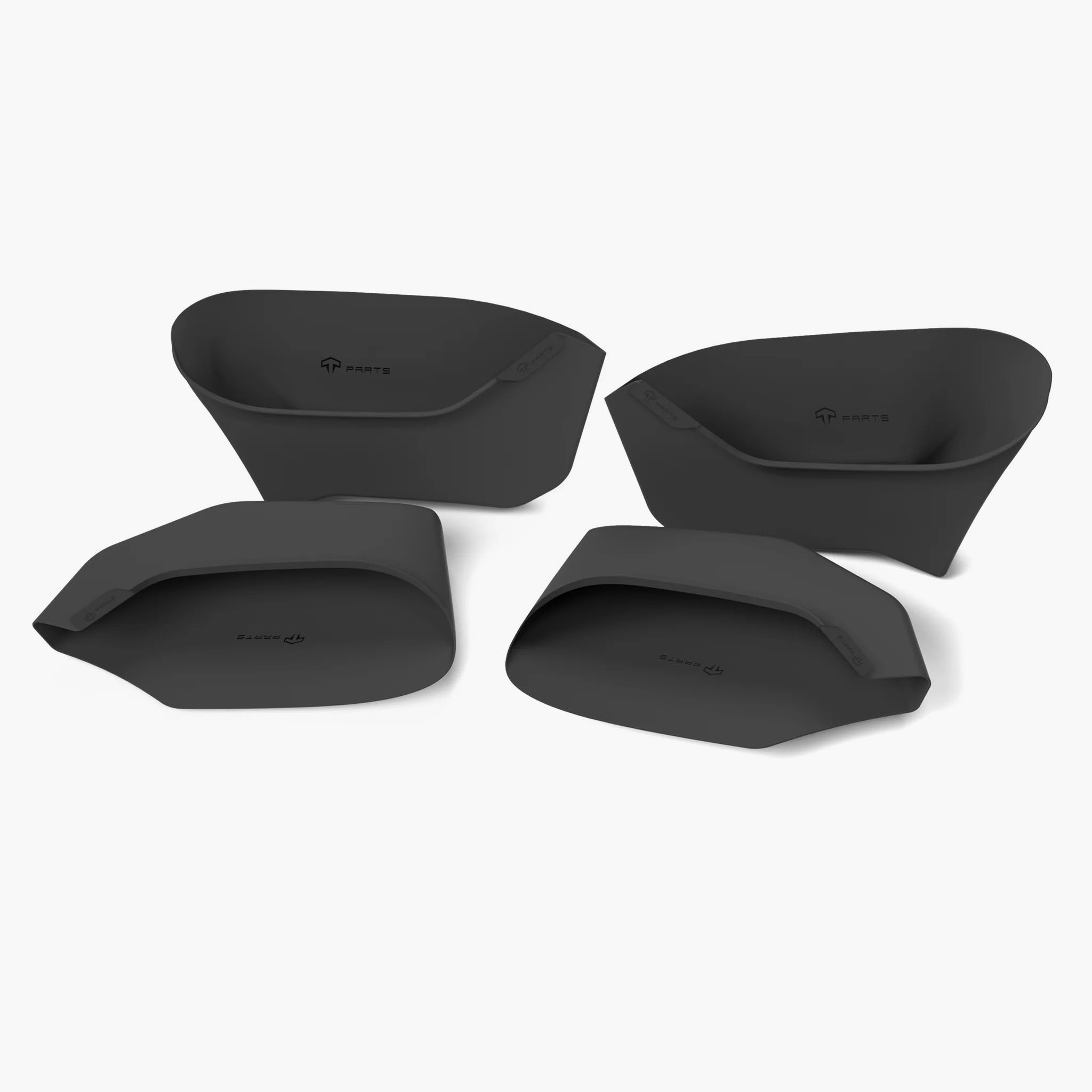 Silicone Door Side Storage Compartment Set for Model Y