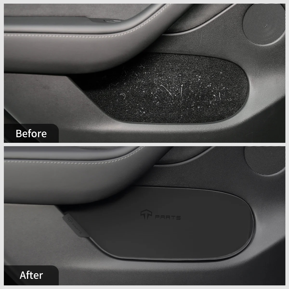 Silicone Door Side Storage Compartment Set for Model Y