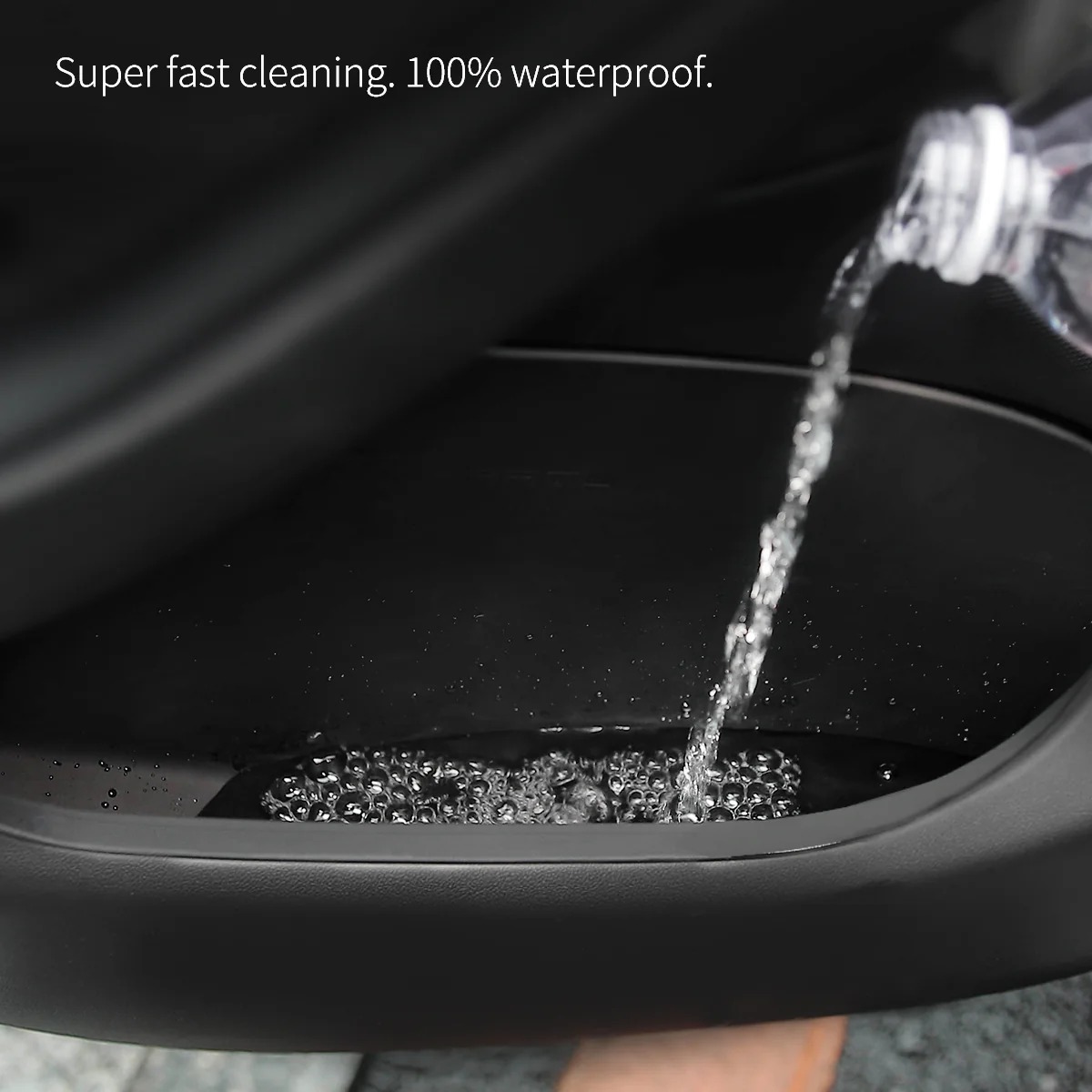 Silicone Door Side Storage Compartment Set for Model Y