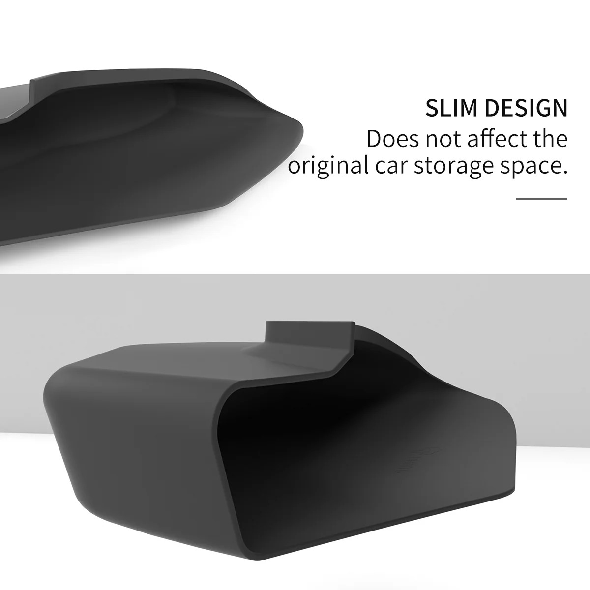 Silicone Door Side Storage Compartment Set for Model Y
