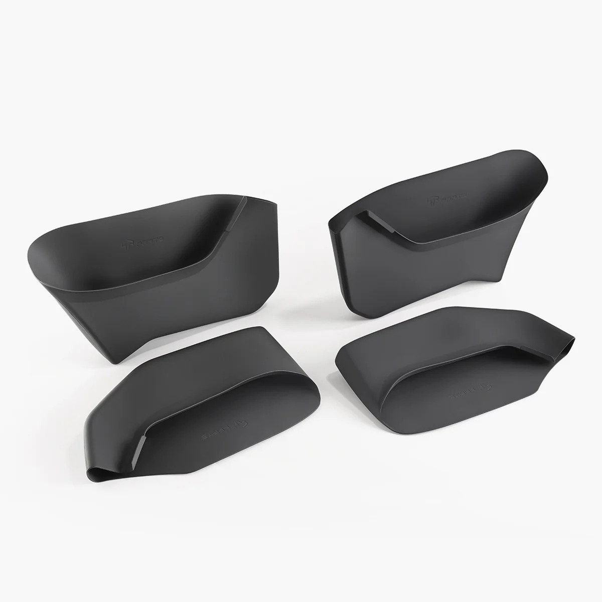 Silicone Door Side Storage Compartment Set for Model Y