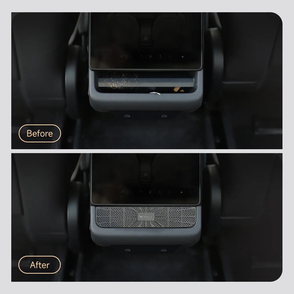 Rear Air Vent Protective Cover for Model 3/Y