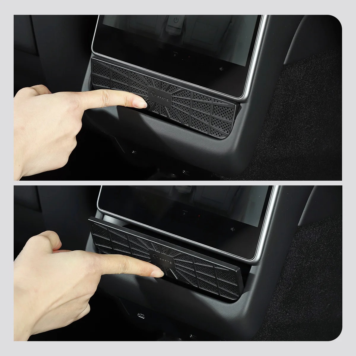 Rear Air Vent Protective Cover for Model 3/Y