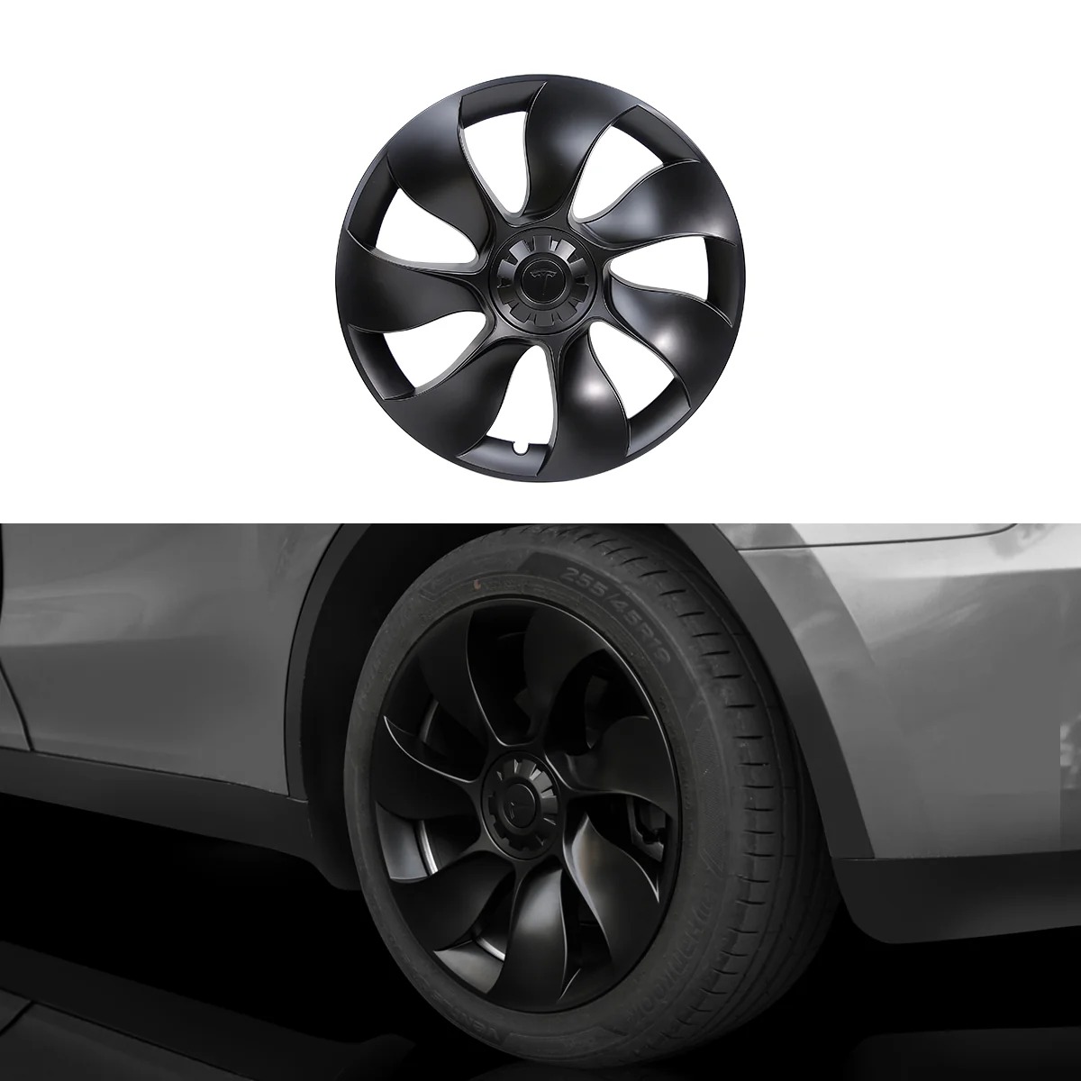 19"/20" ÜBERTURBINE Style Wheel Cover for Model Y