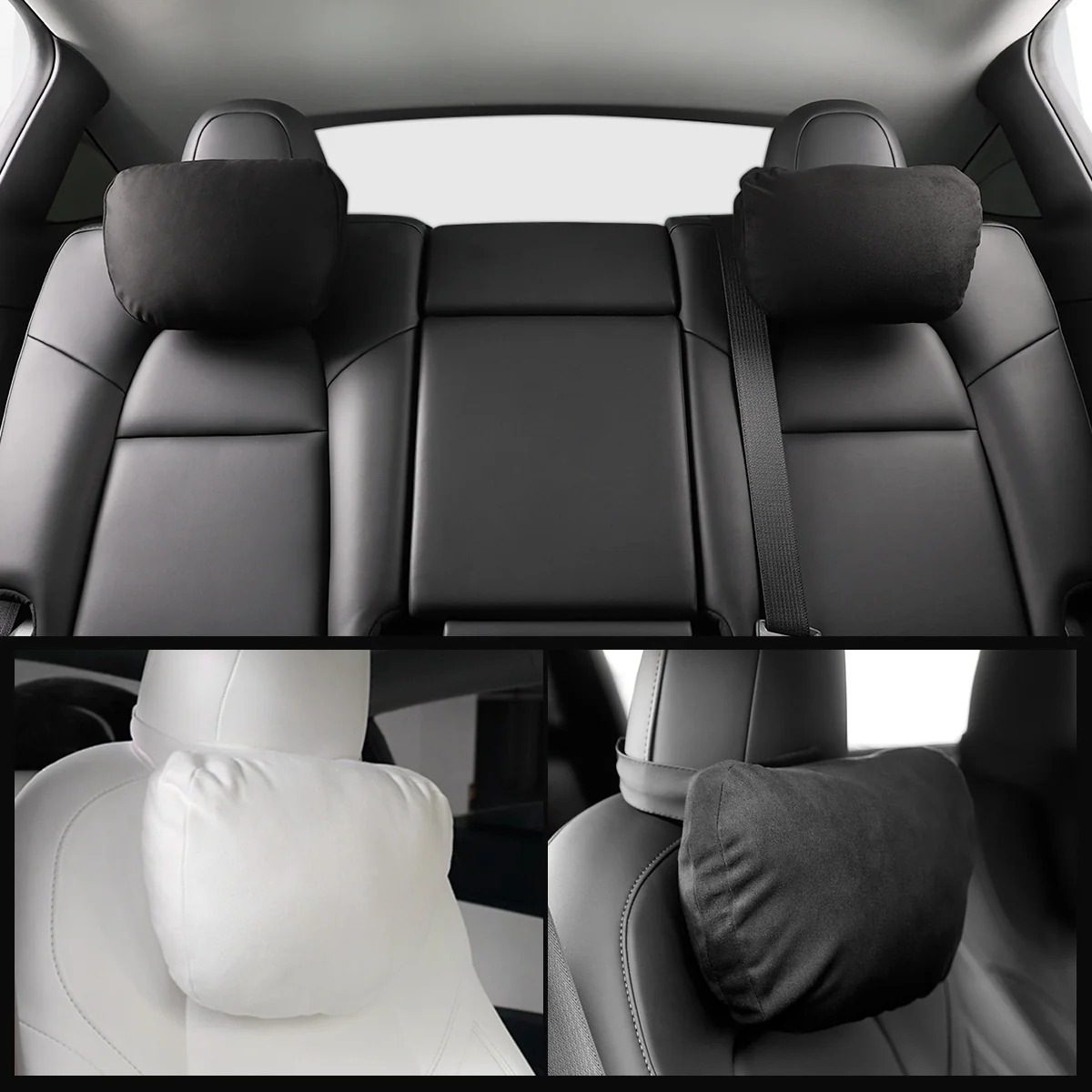 Headrest Pillow for Model 3/Y/S/X (Made with Dupont™ Sorona® Sustainable Fabric)