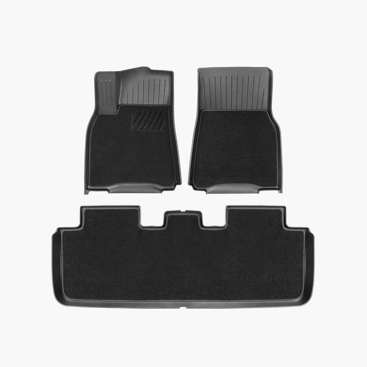 Dual-Layer Eco-Friendly All Weather Interior Liners for Model 3/Y
