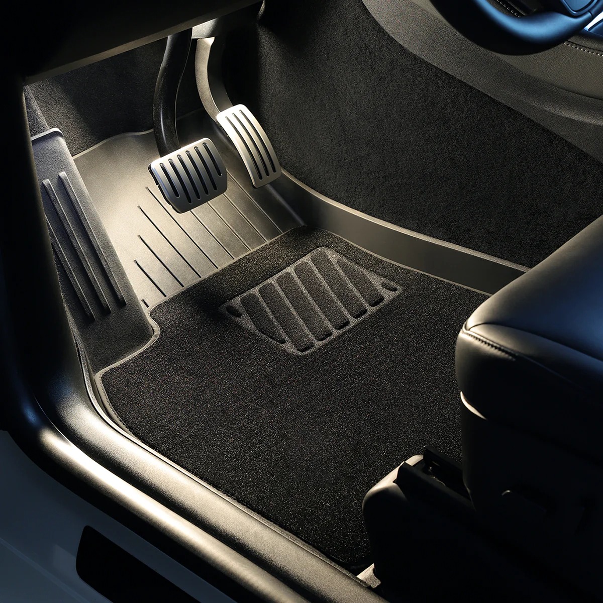 Dual-Layer Eco-Friendly All Weather Interior Liners for Model 3/Y