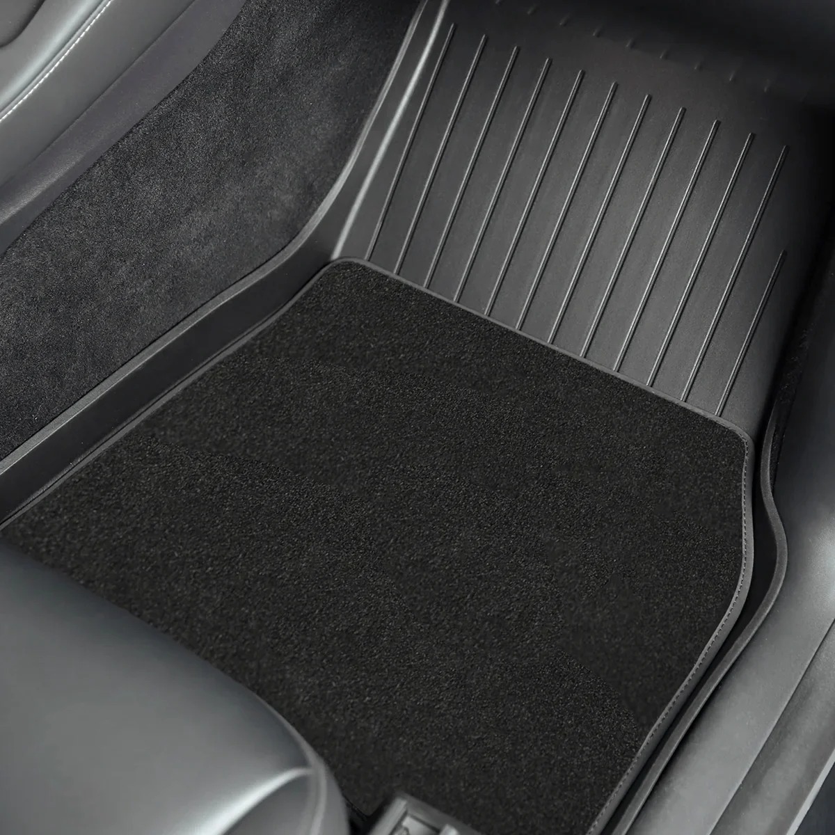 Dual-Layer Eco-Friendly All Weather Interior Liners for Model 3/Y