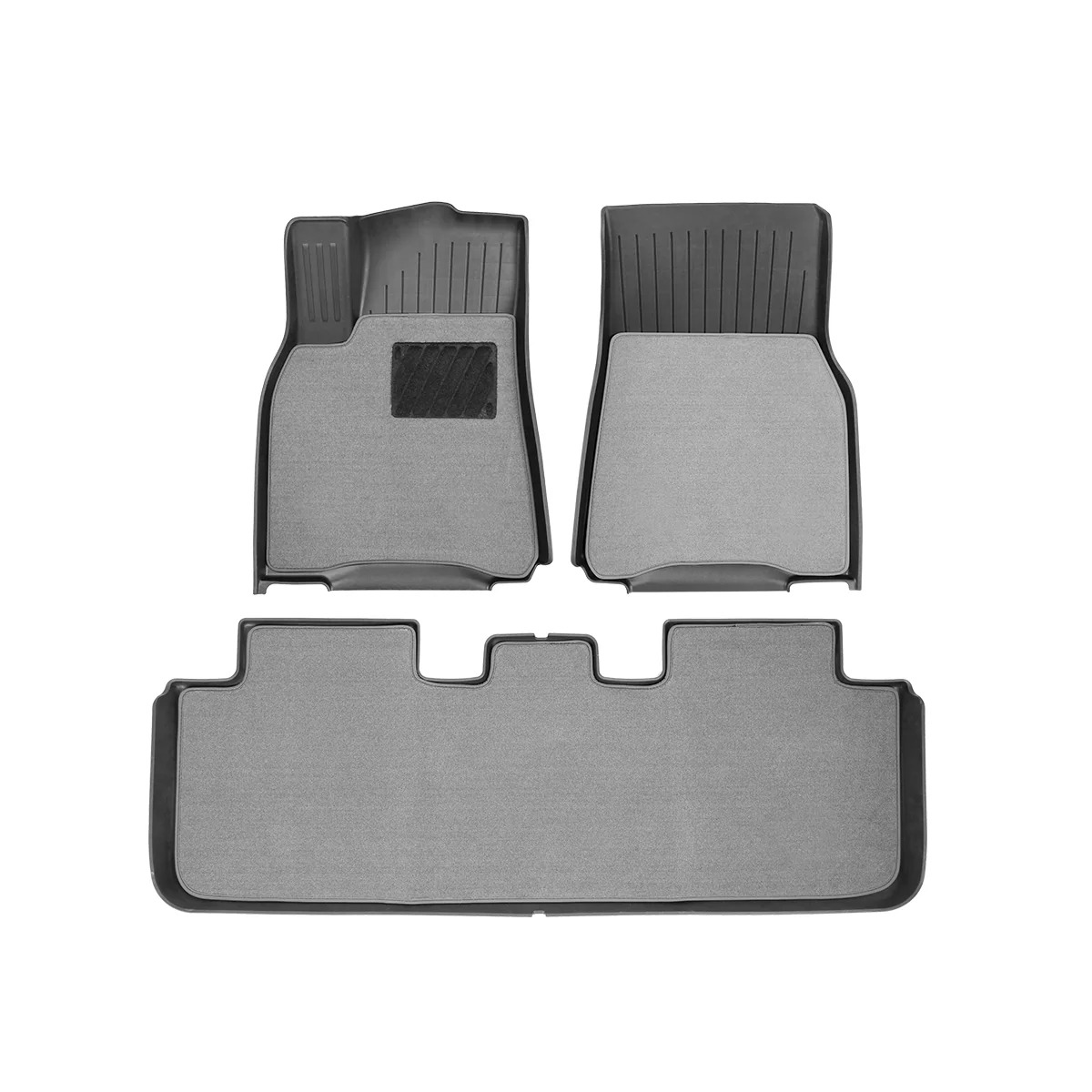Dual-Layer Eco-Friendly All Weather Interior Liners for Model 3/Y