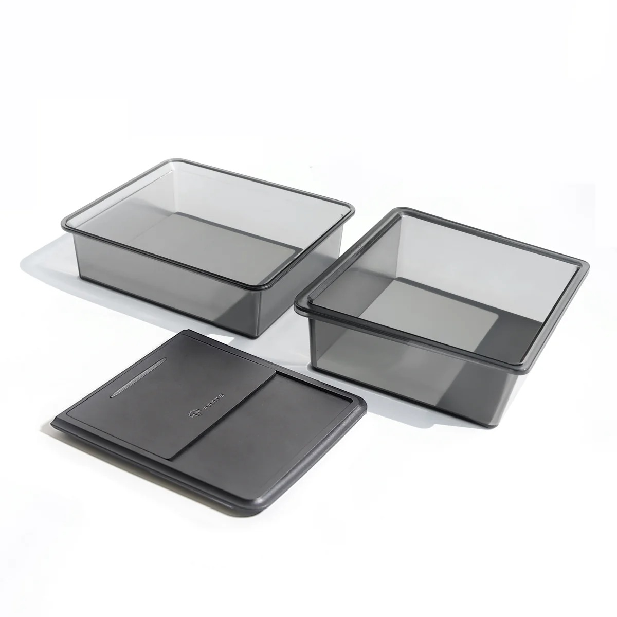 Armrest Clear Storage Box/Gen 2.0 Console Clear Storage Drawer for Model 3/Y