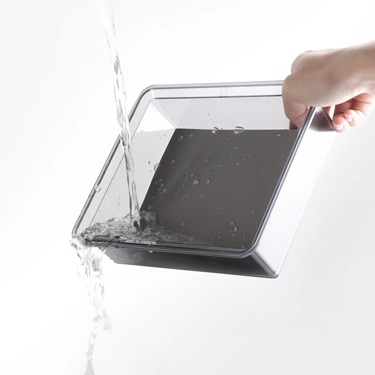 Armrest Clear Storage Box/Gen 2.0 Console Clear Storage Drawer for Model 3/Y