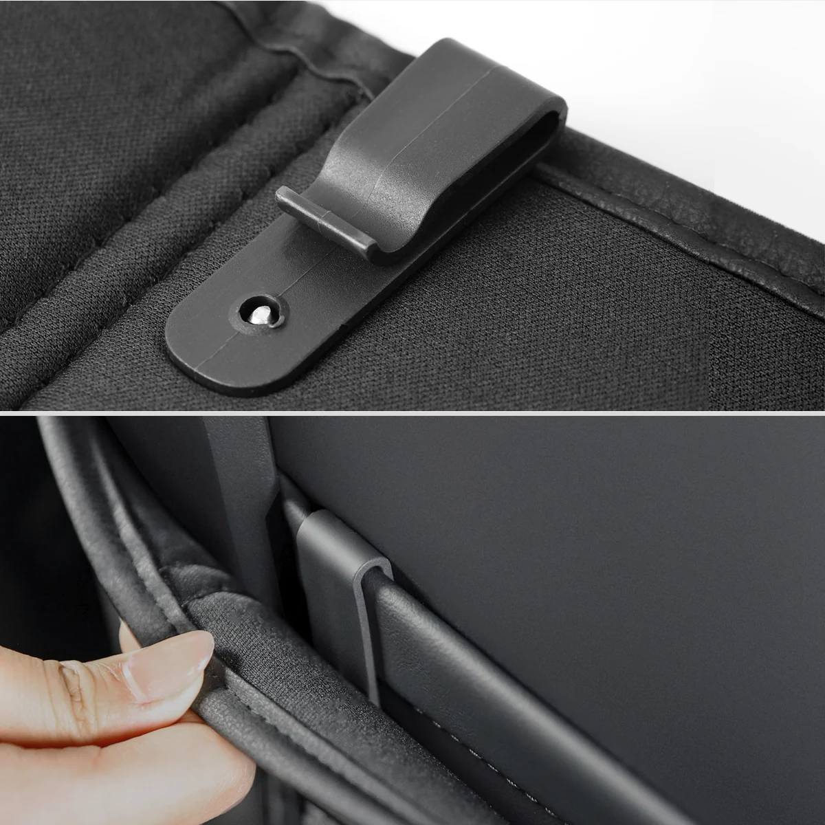 Leather Anti Kick Seat Back Protector for Model 3/Y