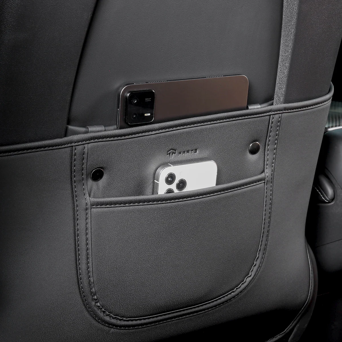 Leather Anti Kick Seat Back Protector for Model 3/Y
