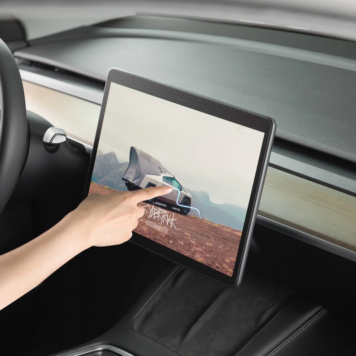 Tempered Glass Screen Protector for Model 3/Y
