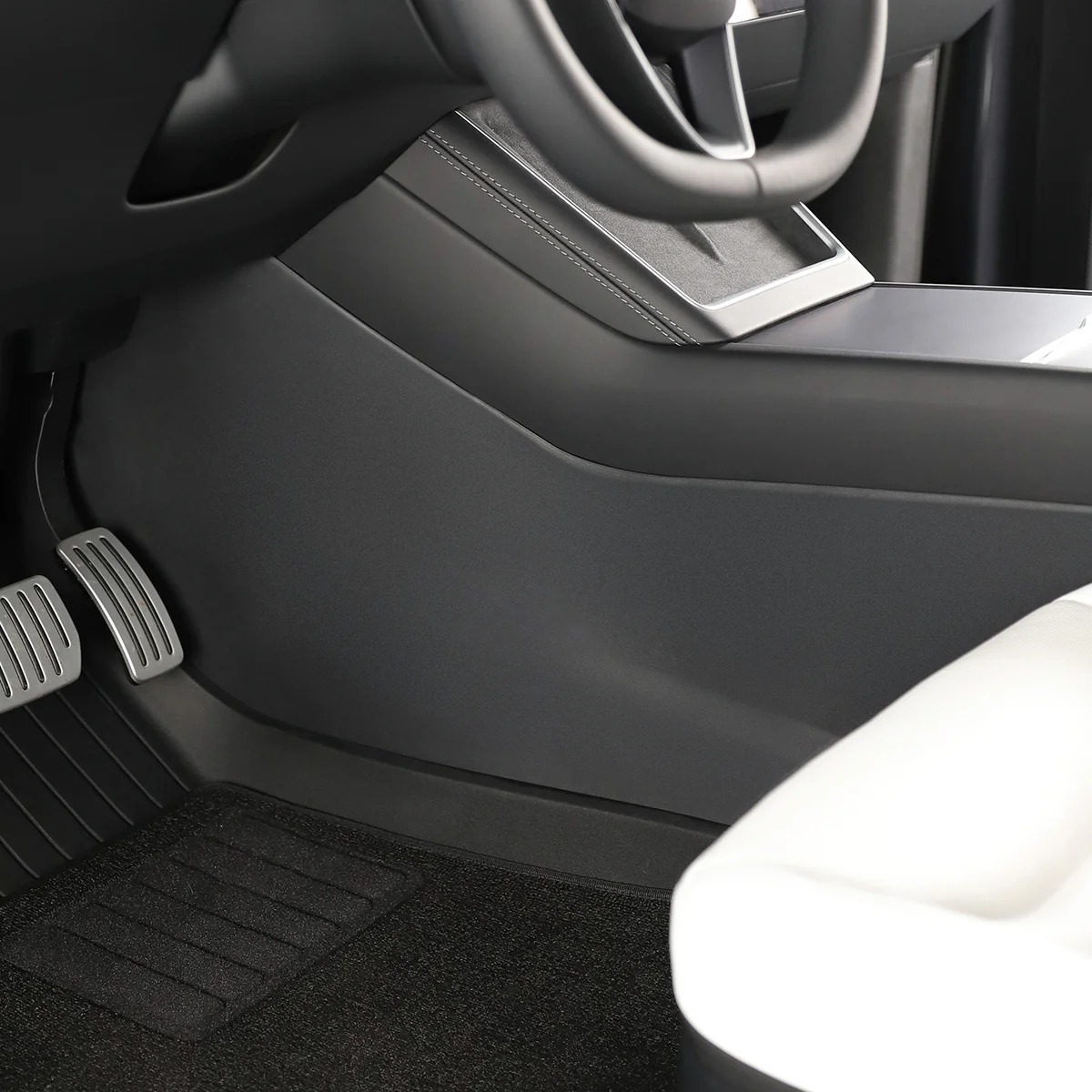 Center Console Side Panel Anti-Kick Pad for Model 3/Y