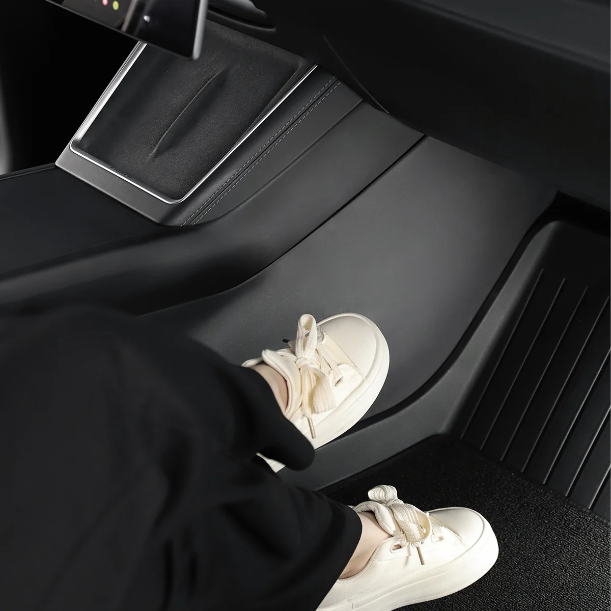 Center Console Side Panel Anti-Kick Pad for Model 3/Y