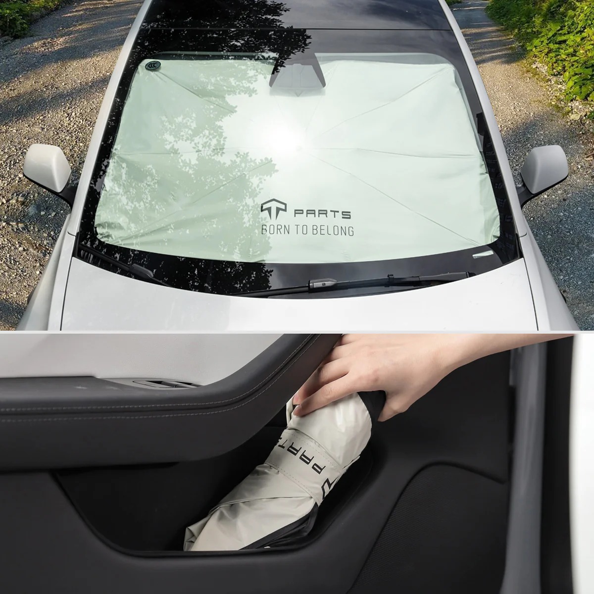 Windshield Sunshade Umbrella for Model 3/Y