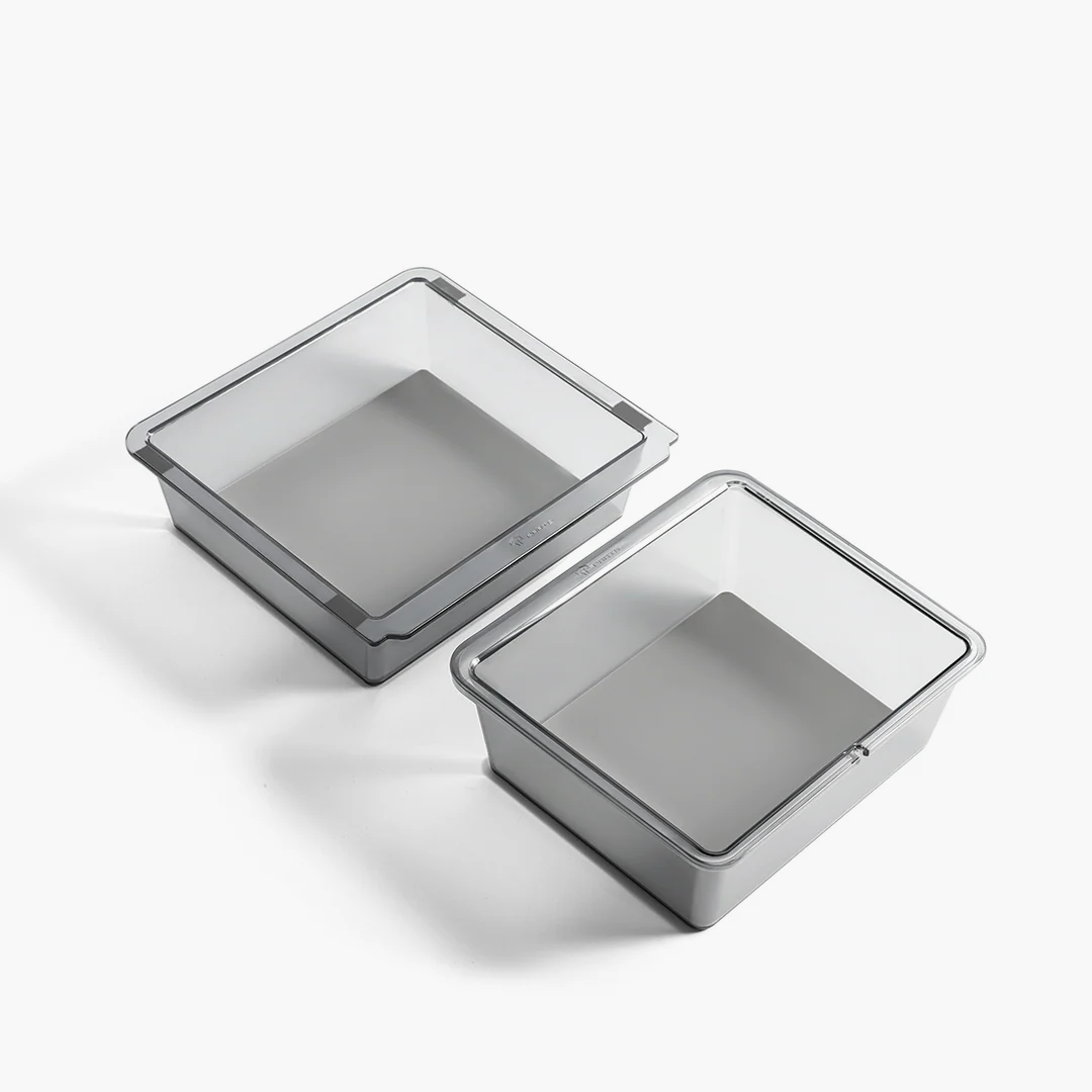 Armrest Clear Storage Box/Center Console Clear Storage Drawer for Model 3/Y