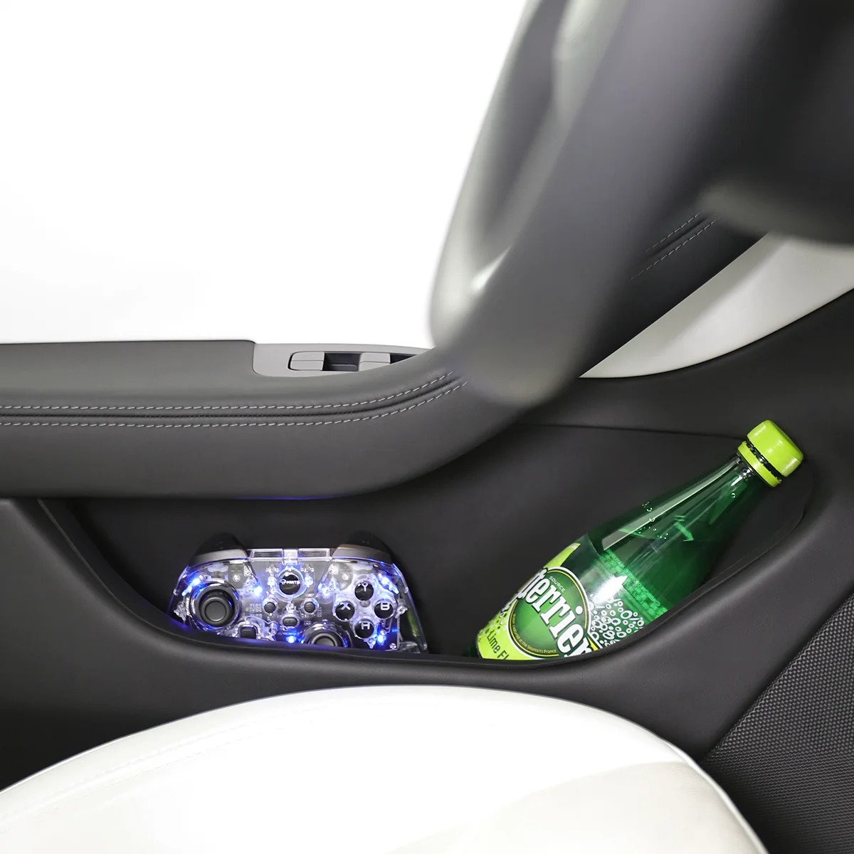 Silicone Door Side Storage Compartment Set for Model 3