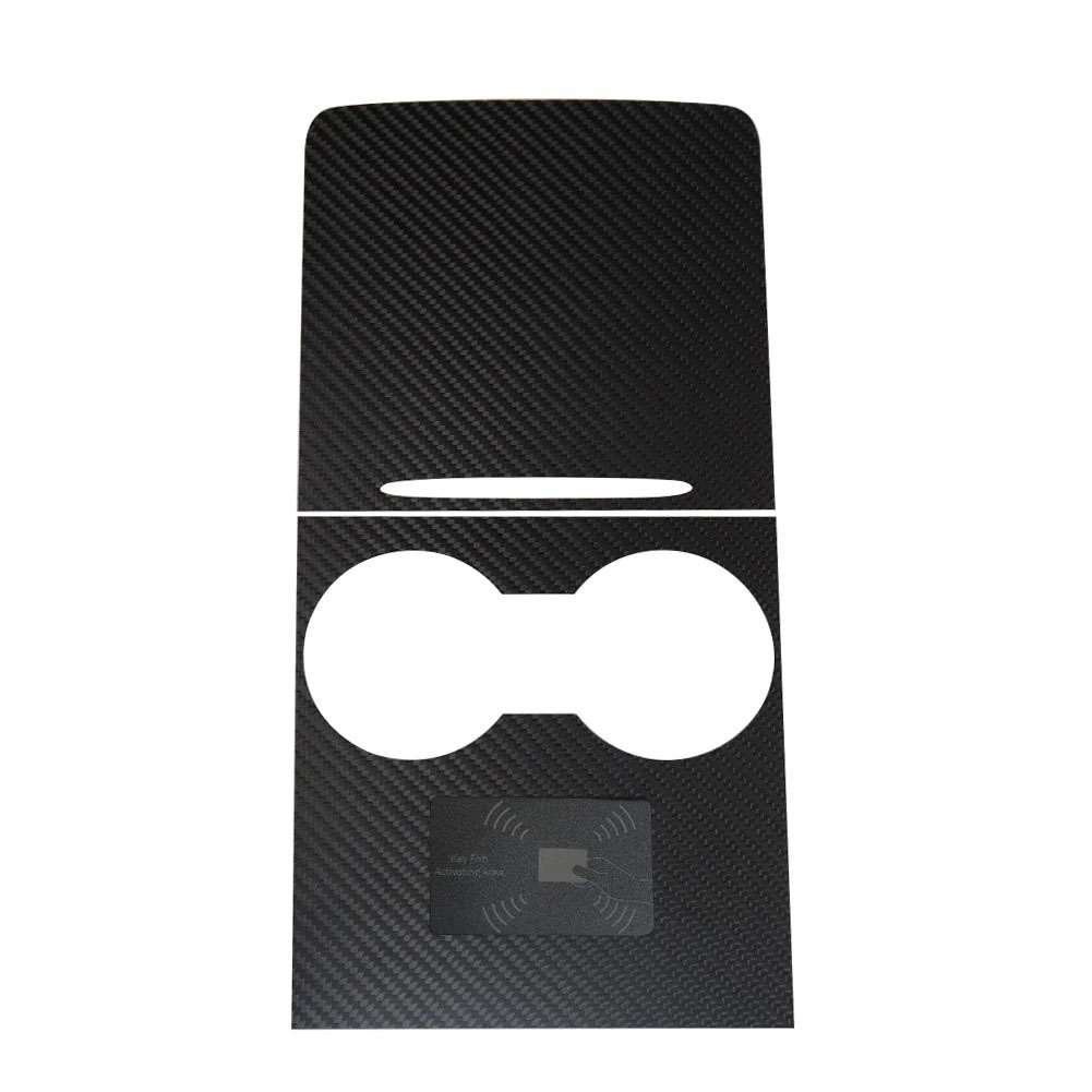 Real Carbon Fiber Console Cover for Model 3/Y