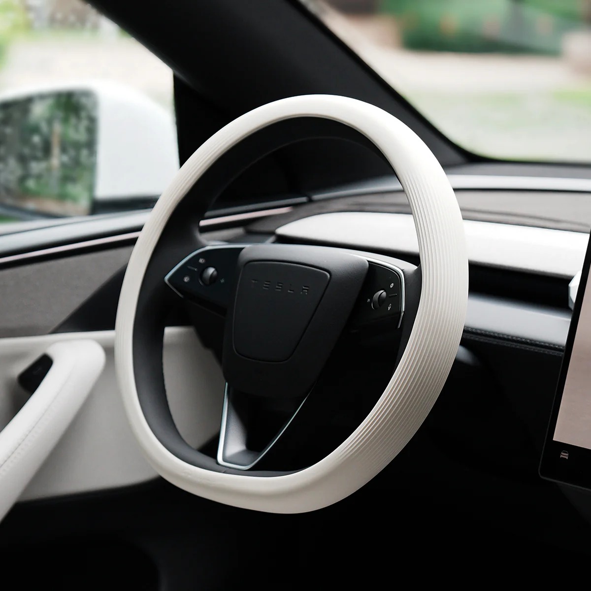 Silicone Steering Wheel Cover for Model 3/Y
